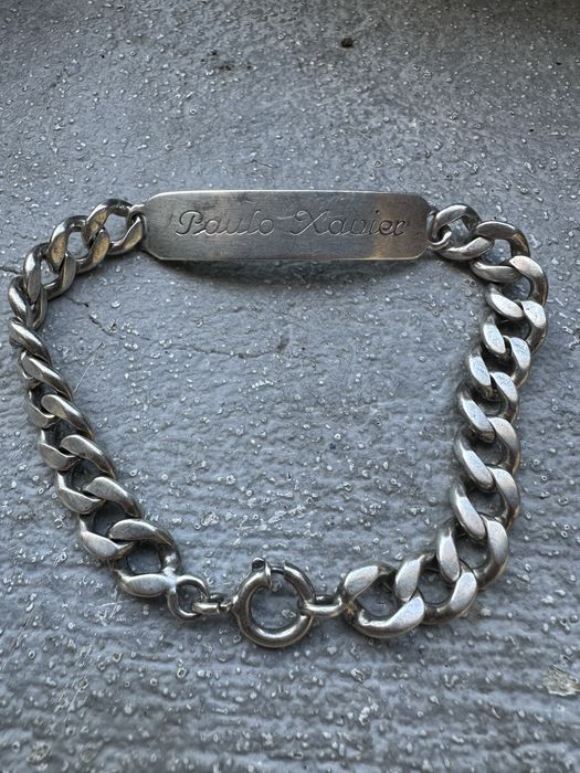 Pulseira de prata peso de 30g