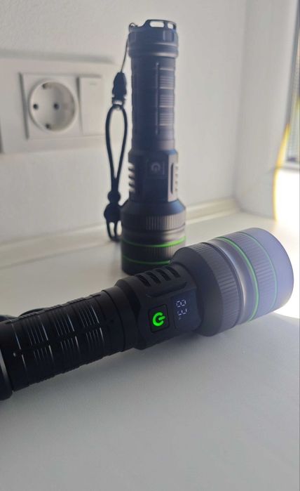 Фонарик потужний Kensun 5000mah батарея оптичний зум, ліхтар