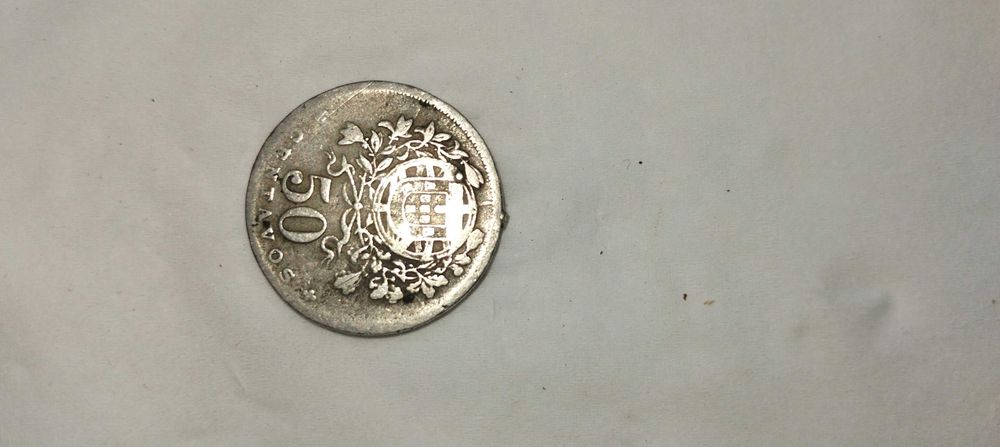 Moeda portuguesa 50 centavos 1929