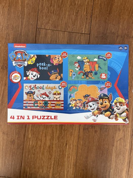 Puzzle 4 w 1 Psi Patrol