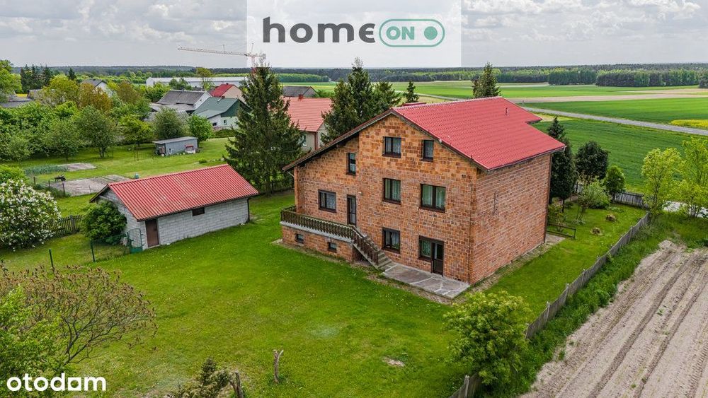 Wykończony dom wolnostojący z dużą działką