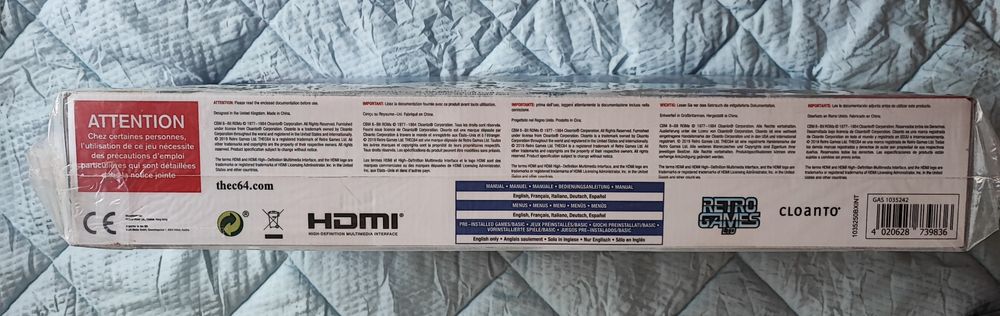 The C64 MAXI (Versão Grande) Novo e Selado
