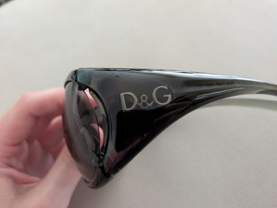 Óculos de sol pretos D&G