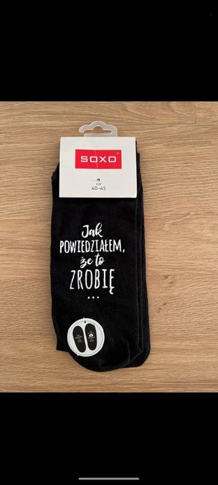 Nowe skarpety męskie SOXO