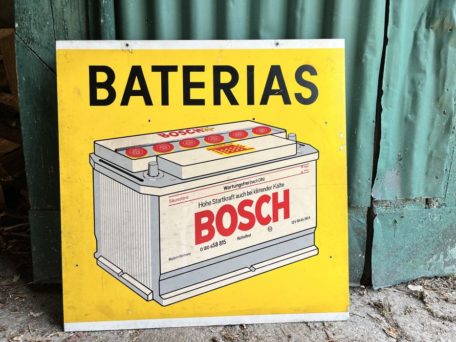 Reclame / publicidade bosch baterias
