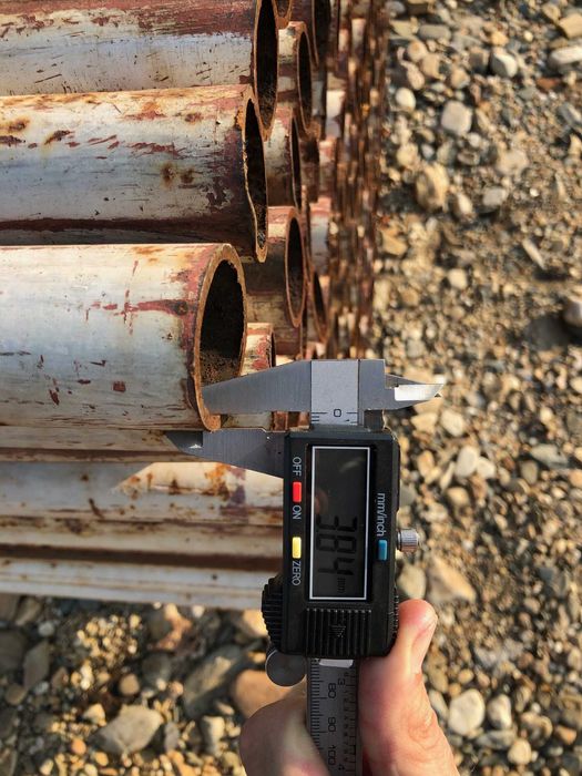 Rury stalowe 48 x 4 słupki ogrodzeniowe słupek rura Nysa • OLX.pl