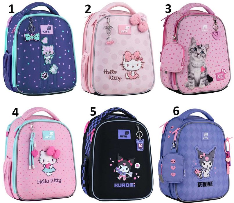 Рюкзак Kite Education каркасний 555S, ціни різні