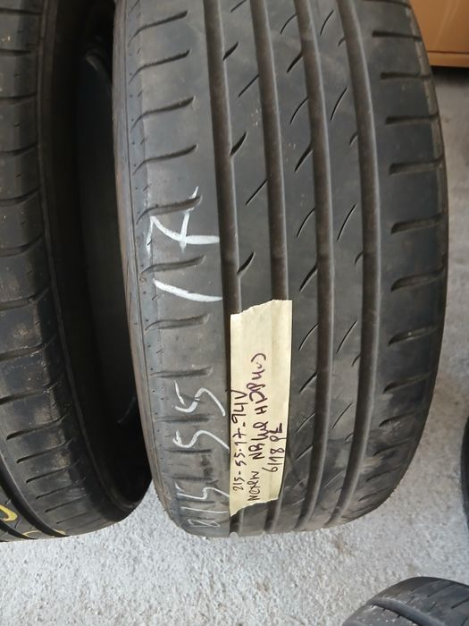 4 Pneus 215/55R17 Continental e Nexen