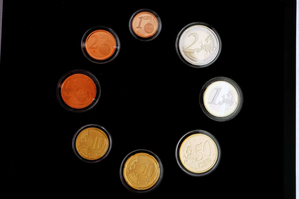 8 Moedas Portugal em Proof Caixa - 2021