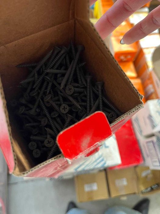 Parafusos de ponta afiada para gesso cartonado S-DS 01 B