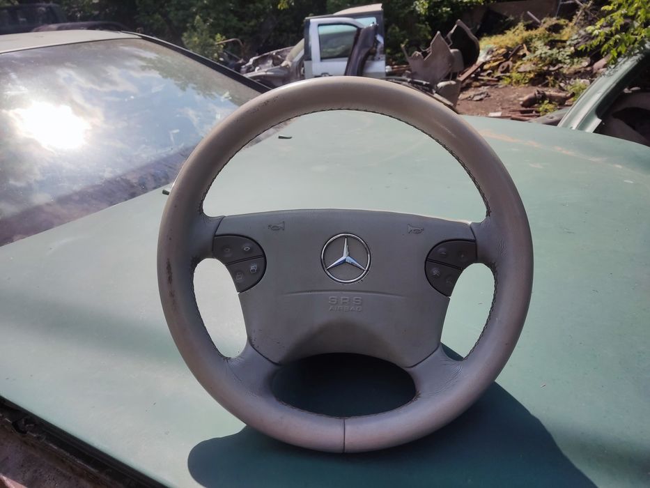 Шкіряне кермо Мерседес W208,W210