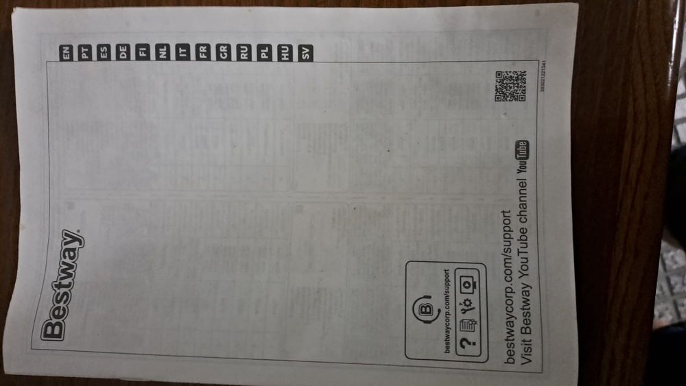 Conjunto de Piscina Desmontável Bestway Castanha