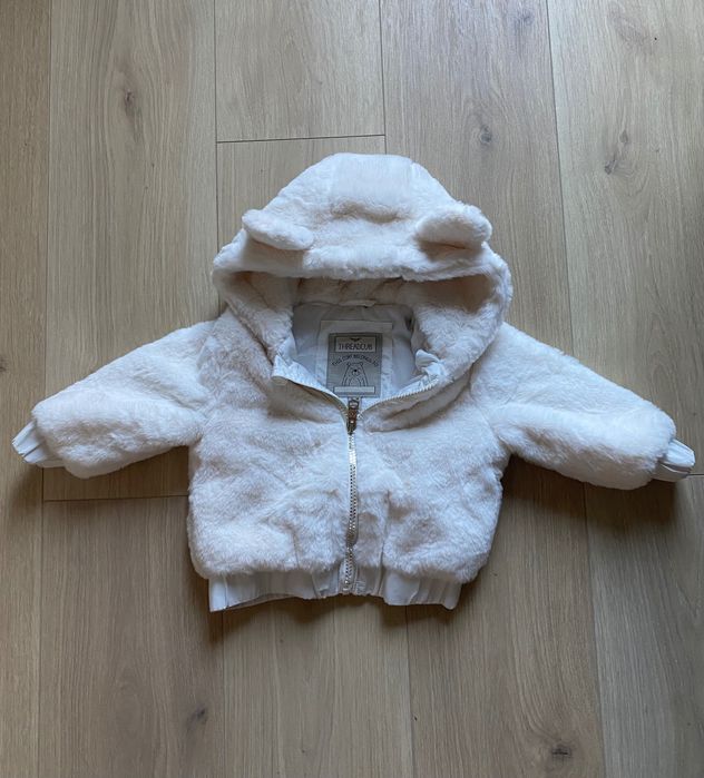 NOWA kurtka bluza bardzo ciepła misiu 12-18 mcy 80/86