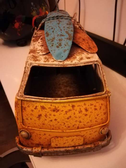 Carrinha VW Pão de Forma em metal decorativa