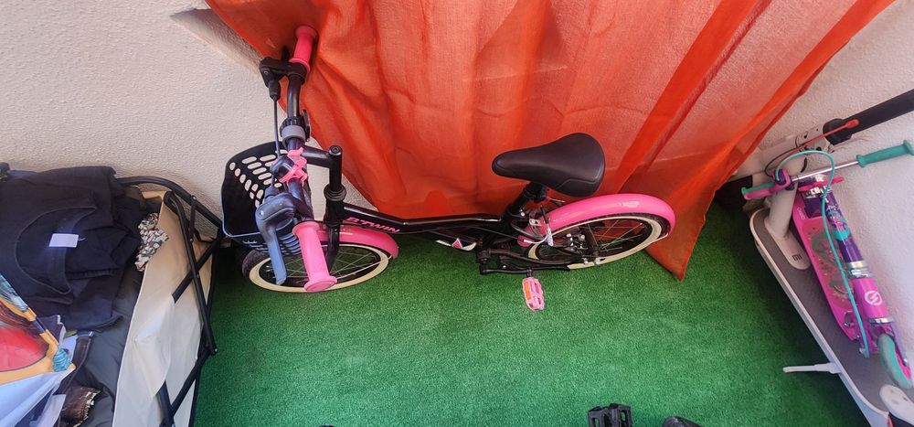 Bicicleta de menina btwin