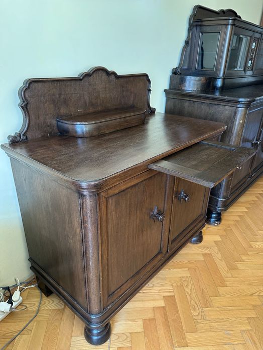 Wyjątkowy pomocnik kredensu lata 20./30. – dąb – Okazja!