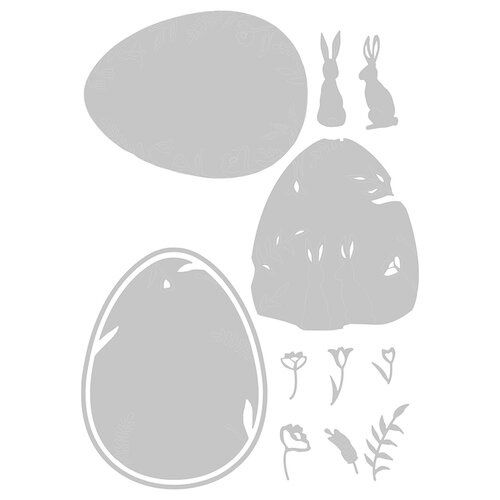 Wykrojnik Sizzix thinlits Layered Spring