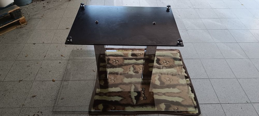 Mesa de vidro sala