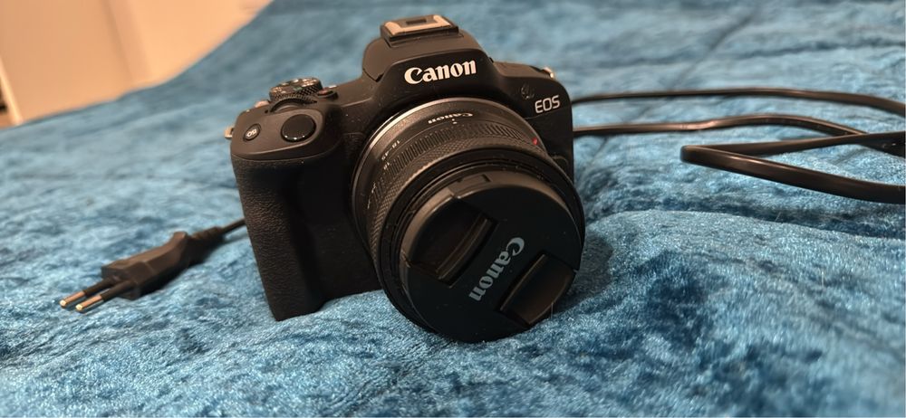 Maquina fotografica canon r50+rfs 18-45is