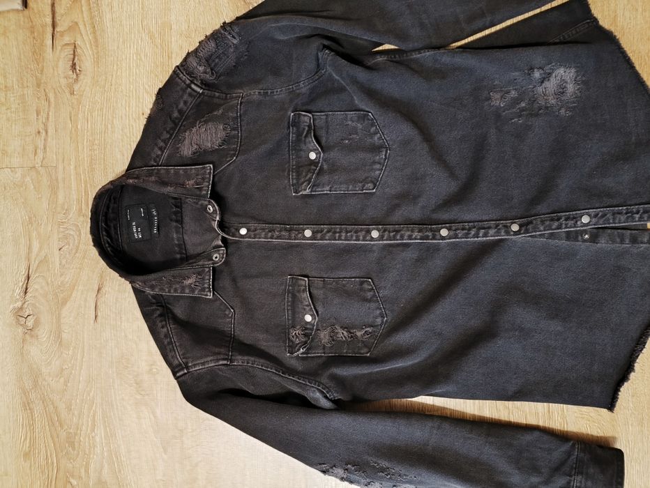 Куртка-сорочка zara джинсова