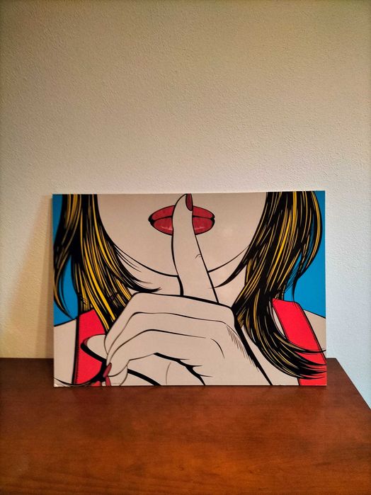 Quadro, Ssshh, IKEA Solmyra, 50 x 70 cm