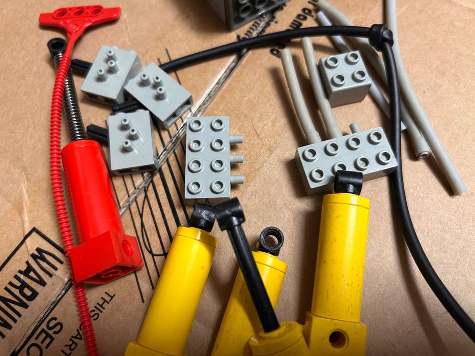 Lego technic pneumatyczne klocki mix