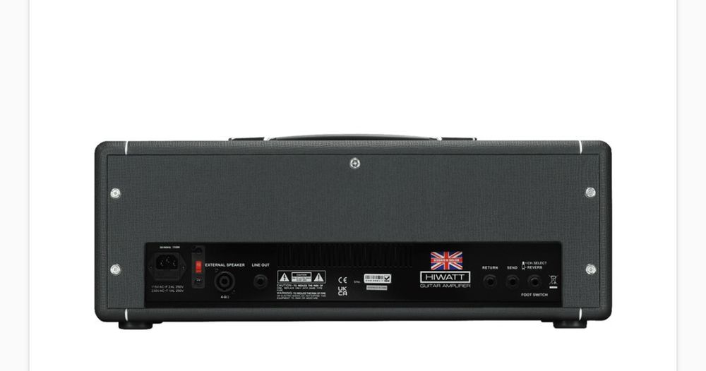 PROMOÇÃO! Amplificador cabeça hiwatt leeds 50r head