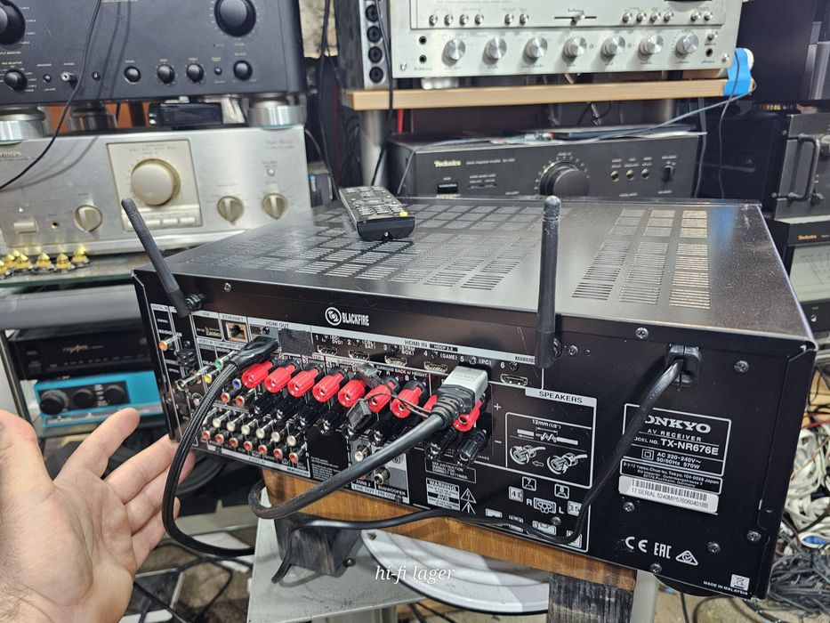 Ресивер Onkyo tx nr 676e Bluetooth WiFi Internet USB HDMI Dolby Visio