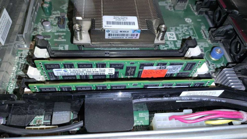 Cервер 1-U HP Proliant DL360e Gen8  2*E5-2470V2\RAM64GB