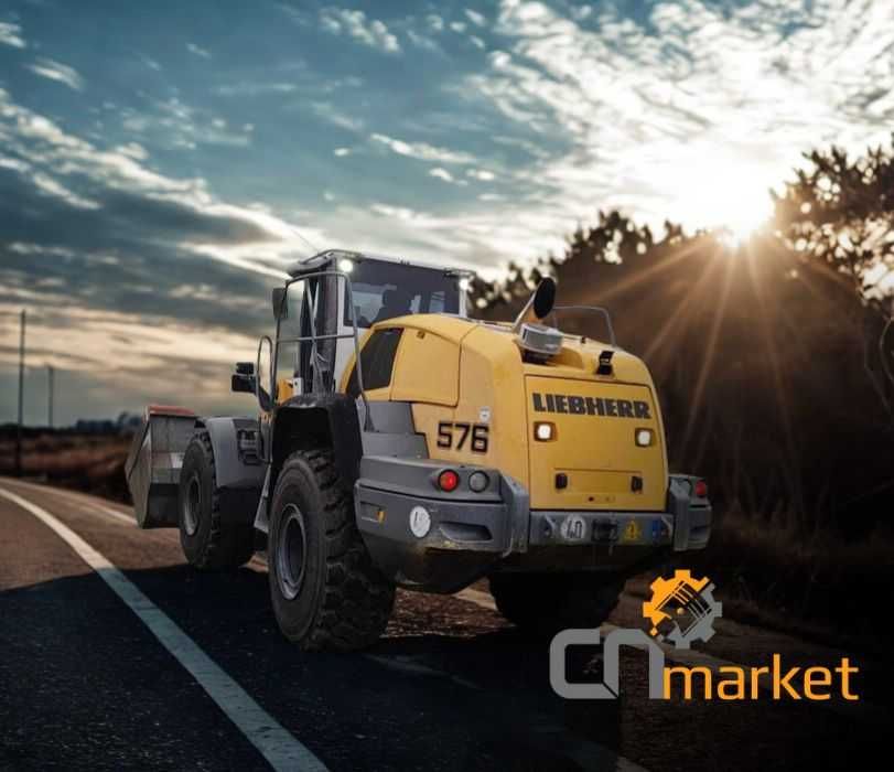 Запчастини до навантажувачів Liebherr l576 , l566, ковш,осі,L544 ,L554