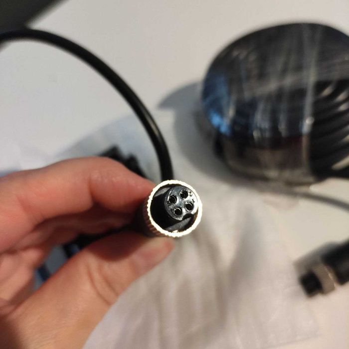Kamera AHD 4PIN noktowizyjna + kabel połączeniowy do kamery 4PIN