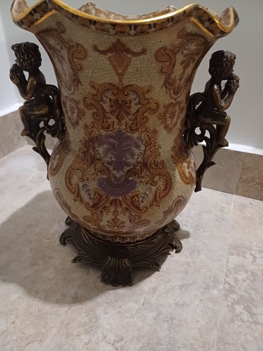 Jarrão pintado à mão