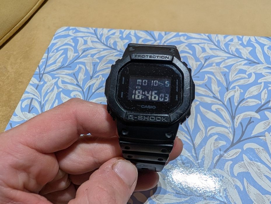 Zegarek Casio G-Shock DW-5600BB Nowa Bateria