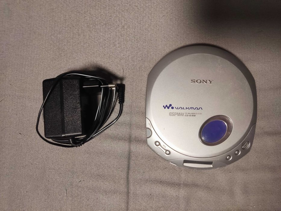 Sony D-E351 | Leitor de CD Portátil | Com Caixa, Manuais e Carregador