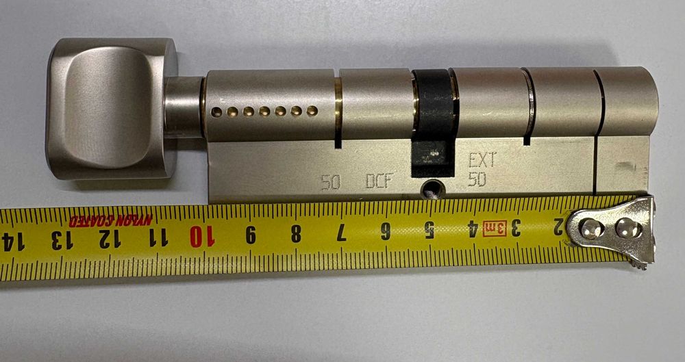 Серцевина / циліндр замка RB-Locks 100мм (50×50) новий, 5 ключів