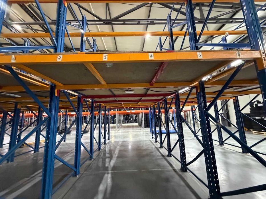 Стелажі палетні складські Б/В. Балки, Стійки, перемички. Рами.