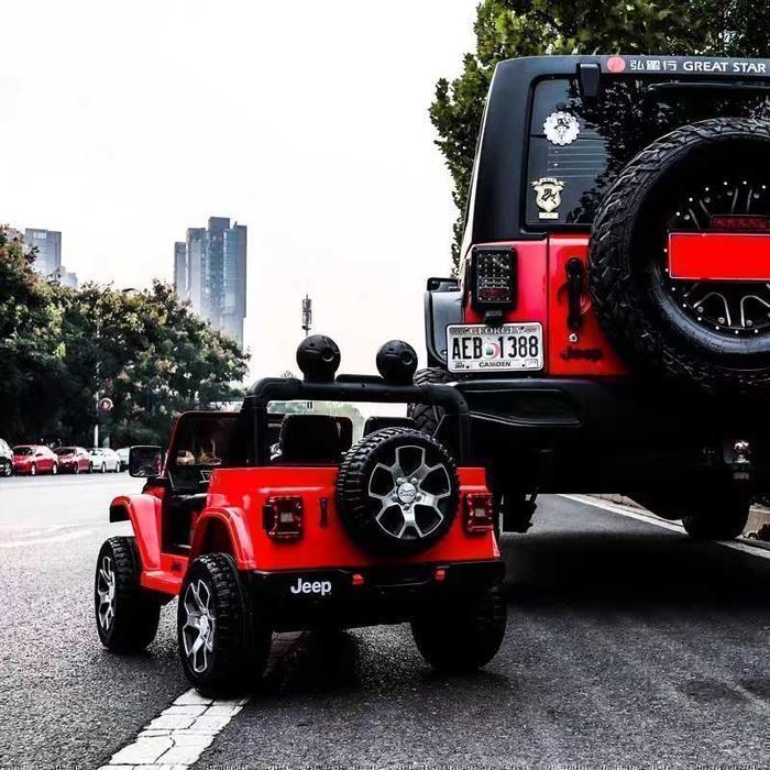 JEEP 4x4 Oryginalny na licencji Auto na akumulator | MOCNY 5 silników | 2-osobowy | HIT Samochód Elektryczny dla dzieci w najbogatszej wersji
