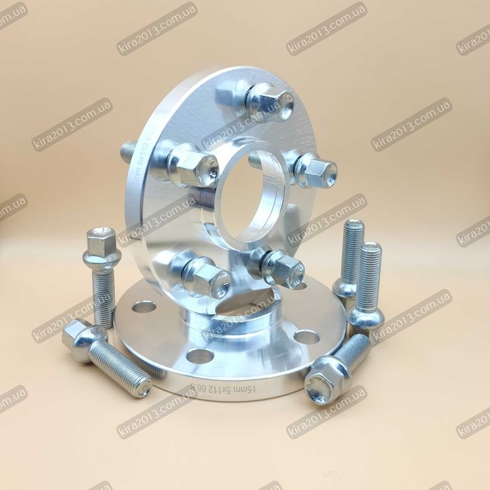 Колесные проставки 15мм Audi 5х112 66.6 Audi A3 A4 A5 A6 Q3 Q5 Q7