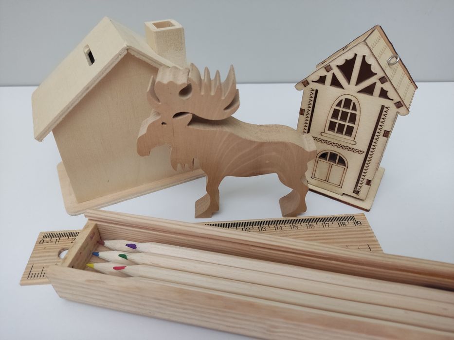 Drewniane domki, pierdoły i inne takie.