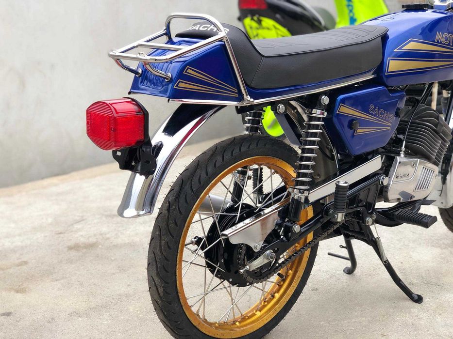 Autocolantes SIS - Sachs Motozax - Dourado