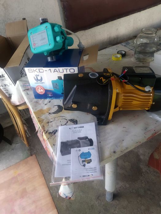 Насос ОПтима. SKD-1.   Струбцина