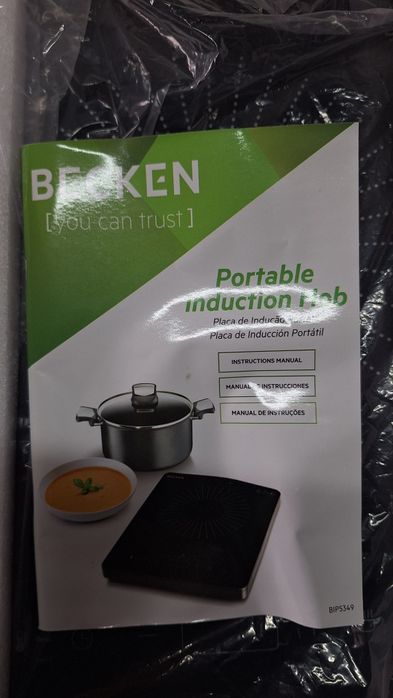 Placa de Indução Portátil BECKEN – Nova