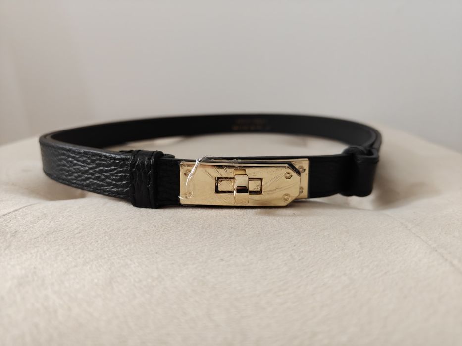 Cinto preto Vera Pelle