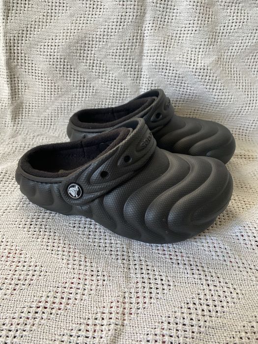 CROCS утеплені Classic Lined Overpuff Clog Black