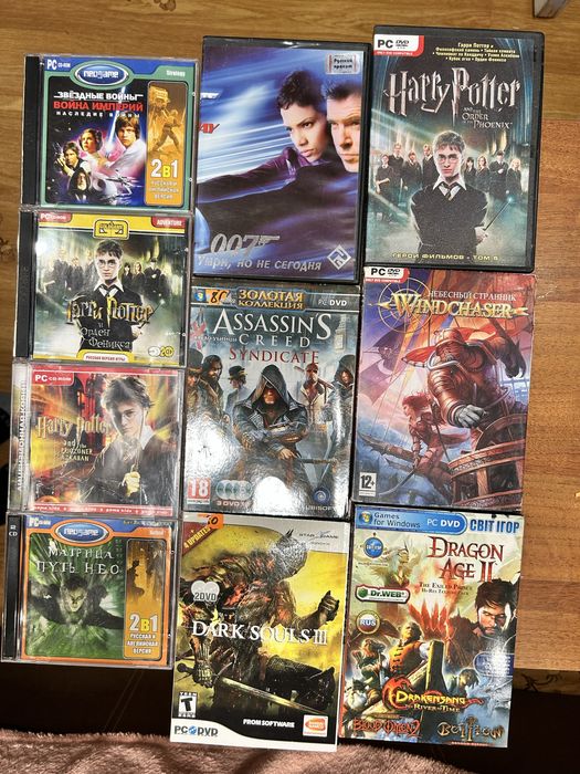 Компʼютерна  гра на диску