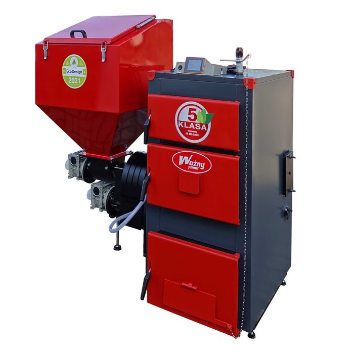 Piec Kocioł na Pellet Drewno 10kw 60-100m2 5klasa 15KW 20KW 25KW