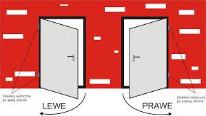 Drzwi PCV Złoty Dąb 130x210 klamka gratis PIŁA