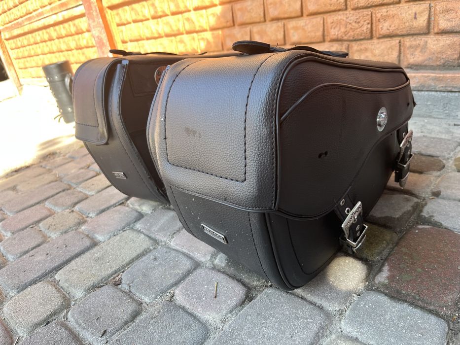 Кофри мотосумка для мотоцикла комплект