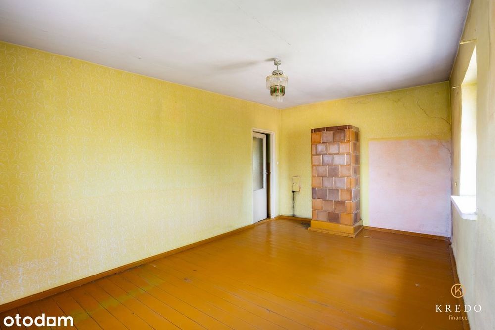 62,18 m² | 2 pokoje | Działka ok. 500 m² | Słupia, gm. Debrzno