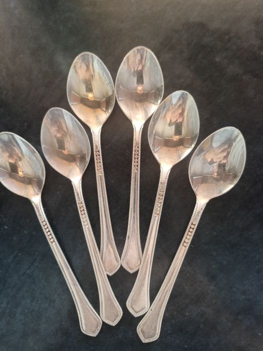 6 łyżeczek platerowanych